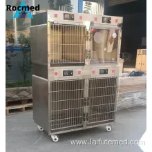 Low Price Good Quality Stainless Steel Veterinary ICU Cage for Dogs and Cats
